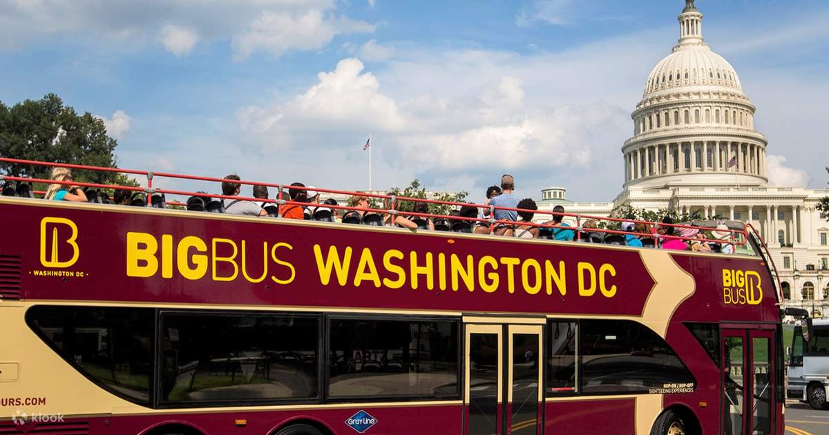 Big Bus HopOn HopOff Tour (OpenTop) in Washington DC, USA Klook